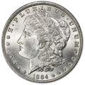 Morgan Silver Dollar Brilliant Uncirculated W410