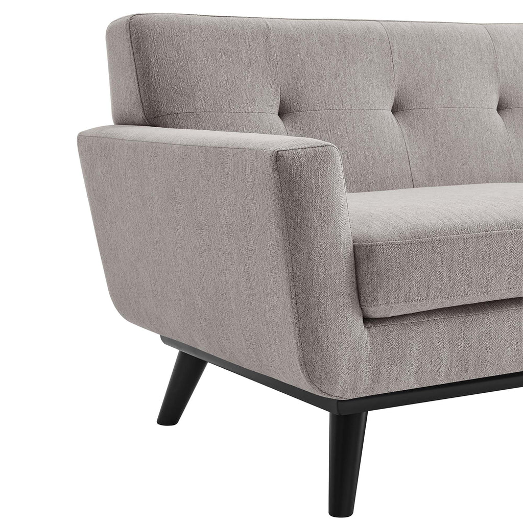 78 Inch Light Upholstered Loveseat F144721
