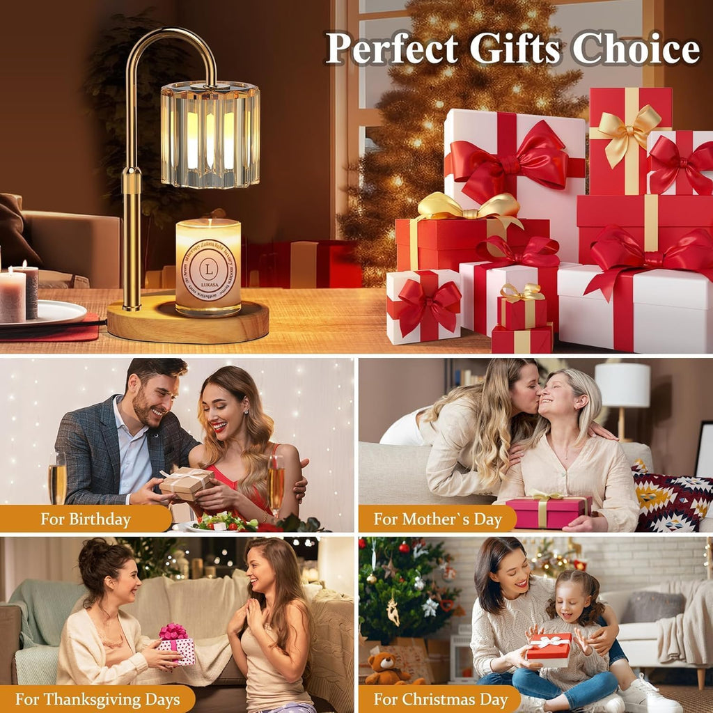 Candle Warmer Lamp with Timer and Dimmer Z191139