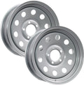 15 Inch 5 Lug Silver Trailer Wheel Q86295