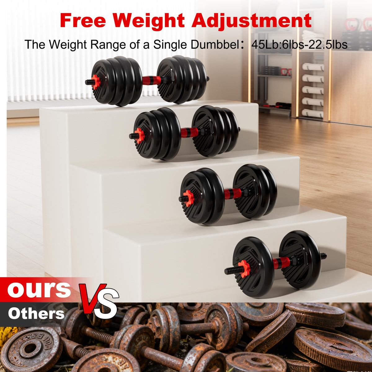 Adjustable Dumbbell Set Z272