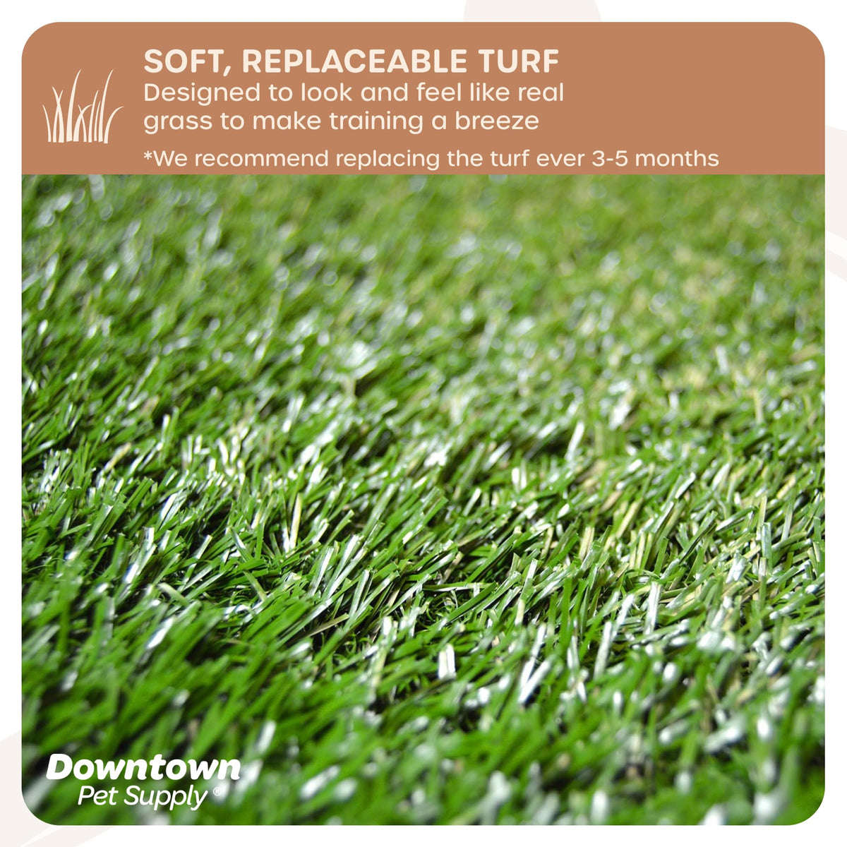 Dog Grass Pad with Tray 20 x 25 J730697