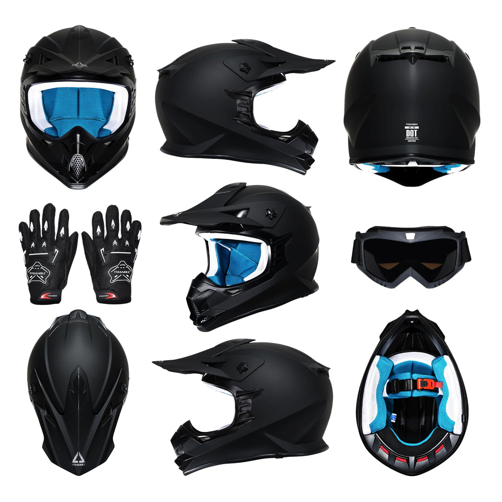 Full Face DOT Certified Motocross Helmet B19957