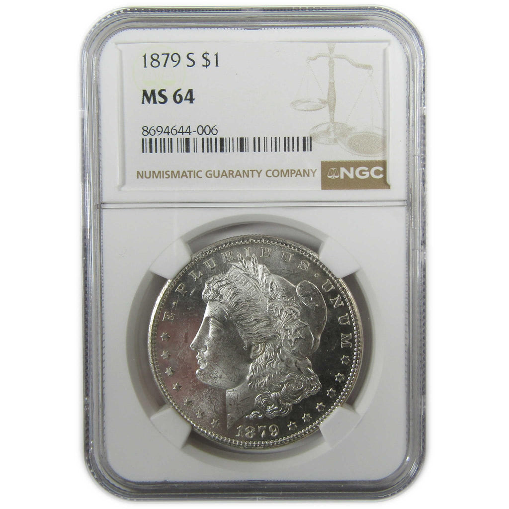 Morgan Silver Dollar MS 64 Uncirculated G920395