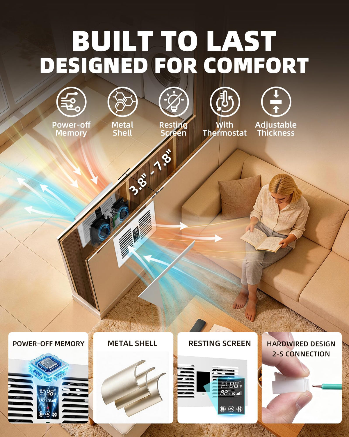 Reversible Room to Room Fan S283