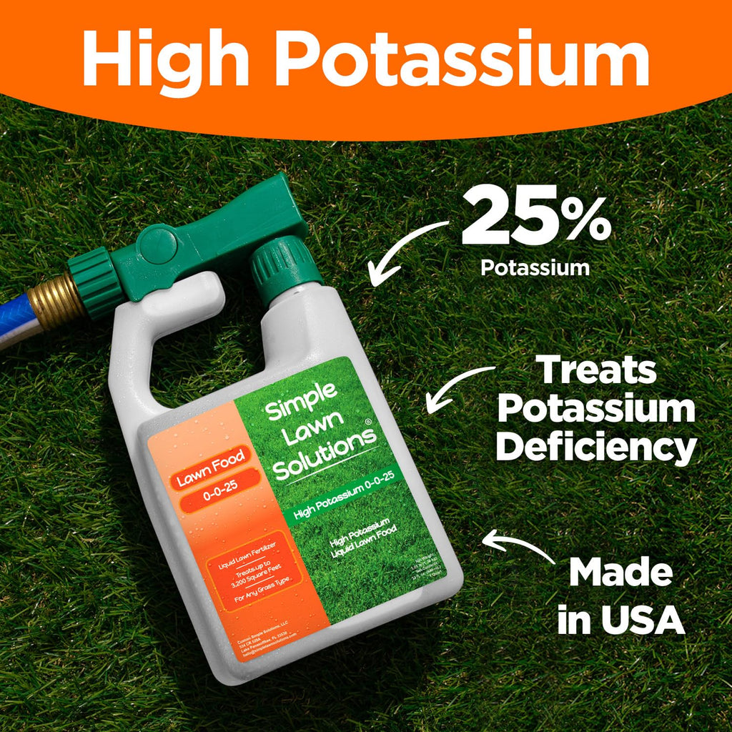 High Potassium Liquid Fertilizer 0-0-25 Concentrated Spray 32 Ounce W424