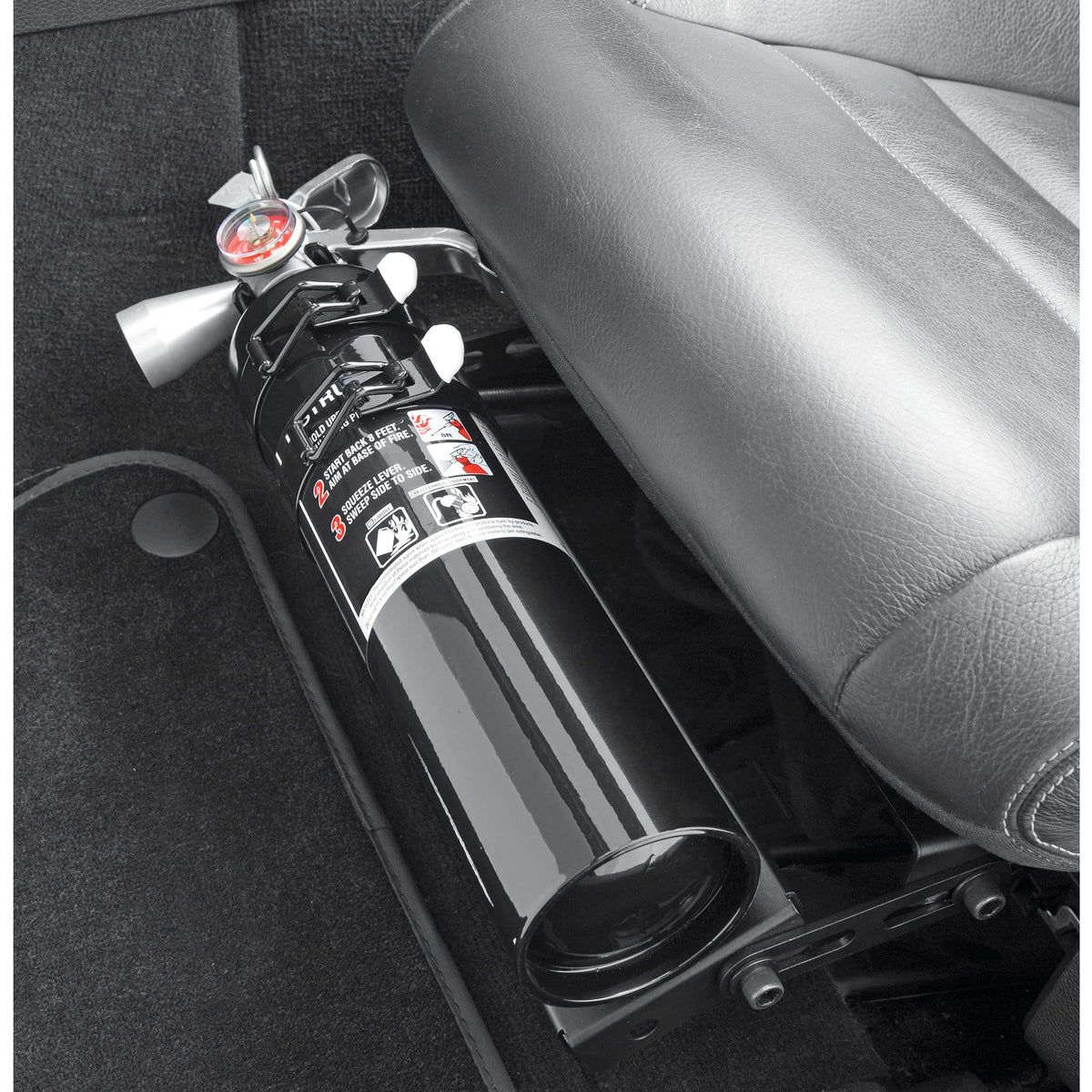 2.5 lbs Black Refillable Dry Chemical Fire Extinguisher C7248