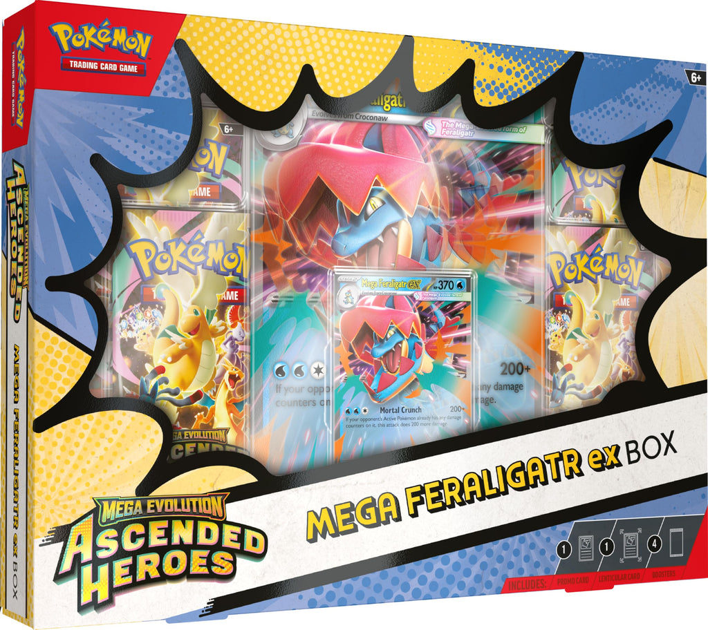 Pokémon TCG Mega Feraligatr ex Box I31999