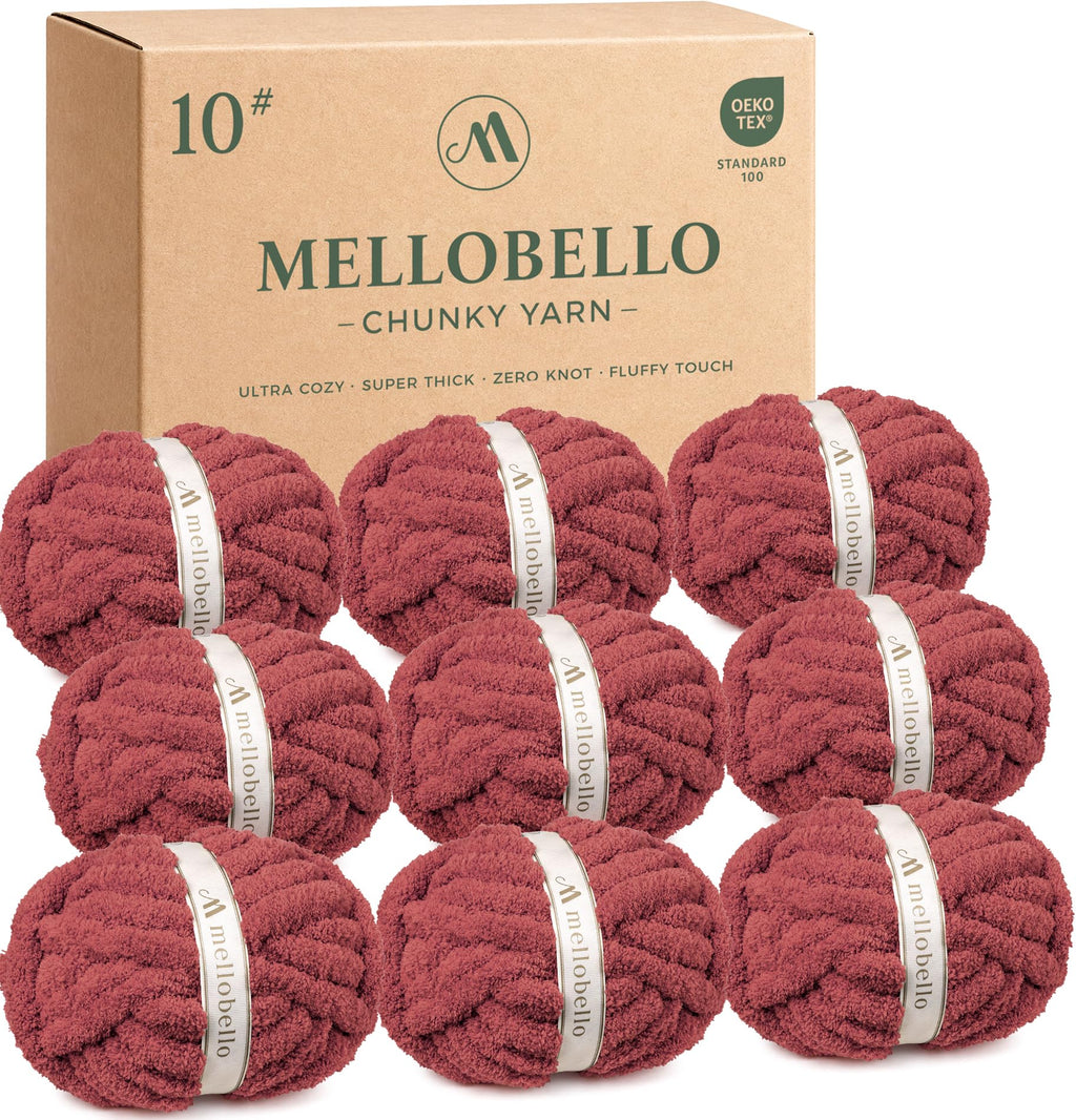 Chunky Chenille Yarn 9 Jumbo Pack D7591
