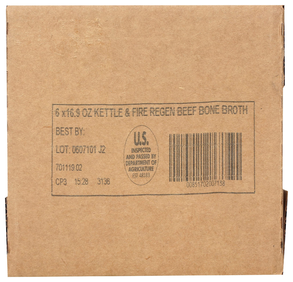 Beef Bone Broth 16.9 Oz (Pack of 6) L7419