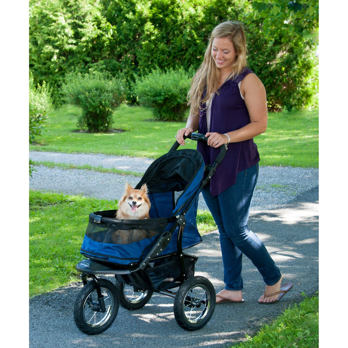 Navy Pet Stroller P598036