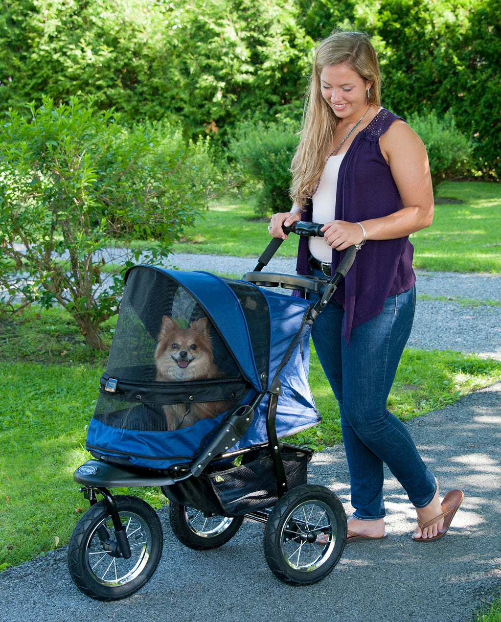 Navy Pet Stroller P598036