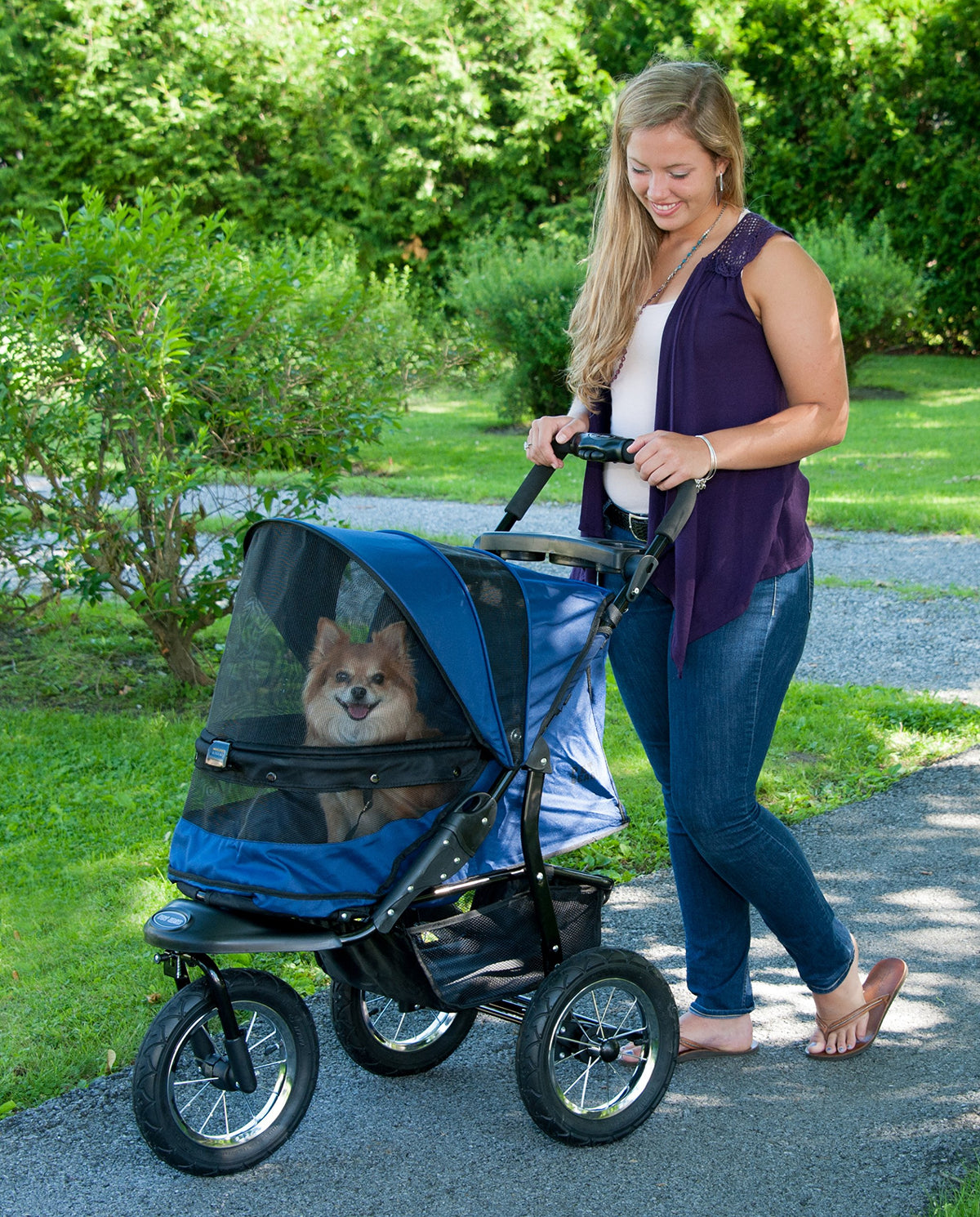 Navy Pet Stroller P598036