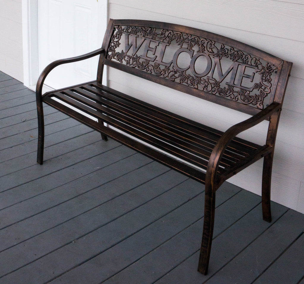 Metal Outdoor Bench U487